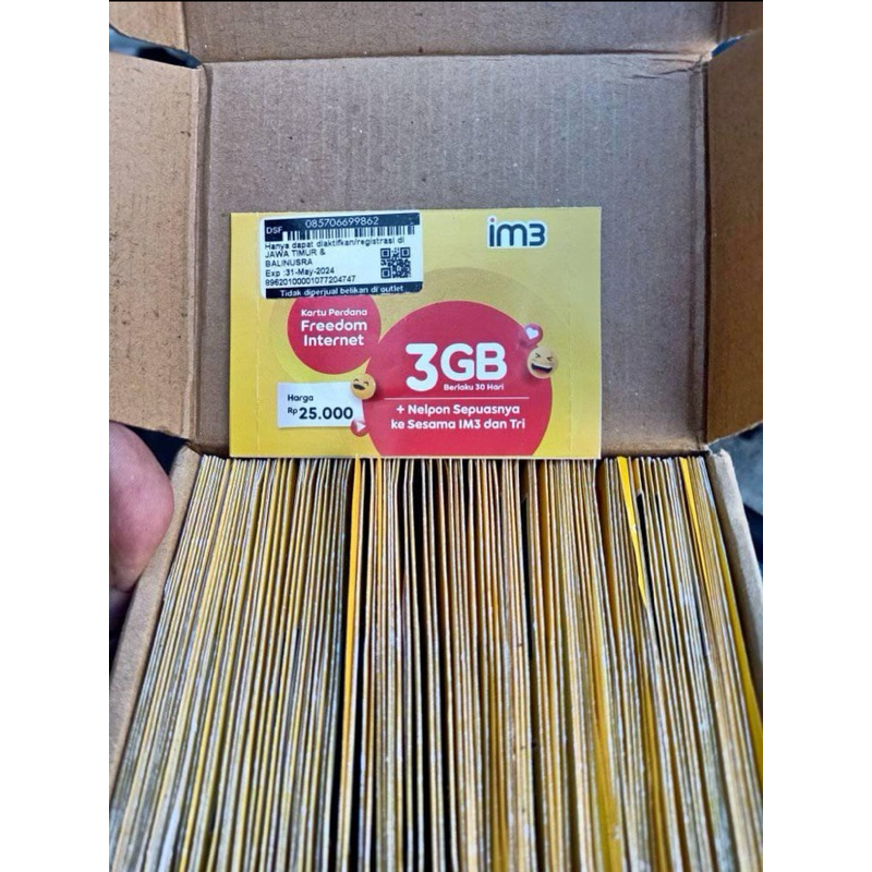 SP Perdana Indosat 3Gb Expired Panjang