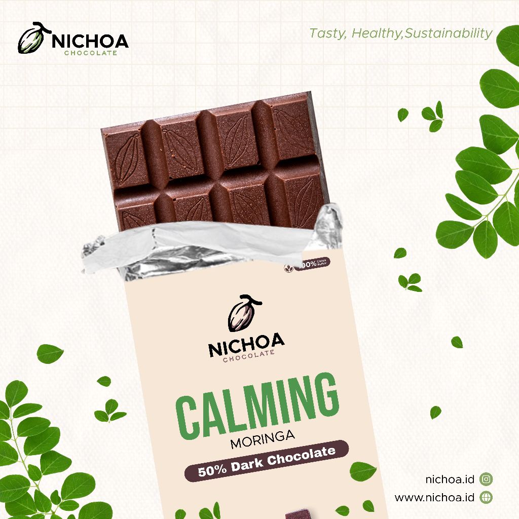 

Nichoa - Calming 50% Dark Milk Chocolate