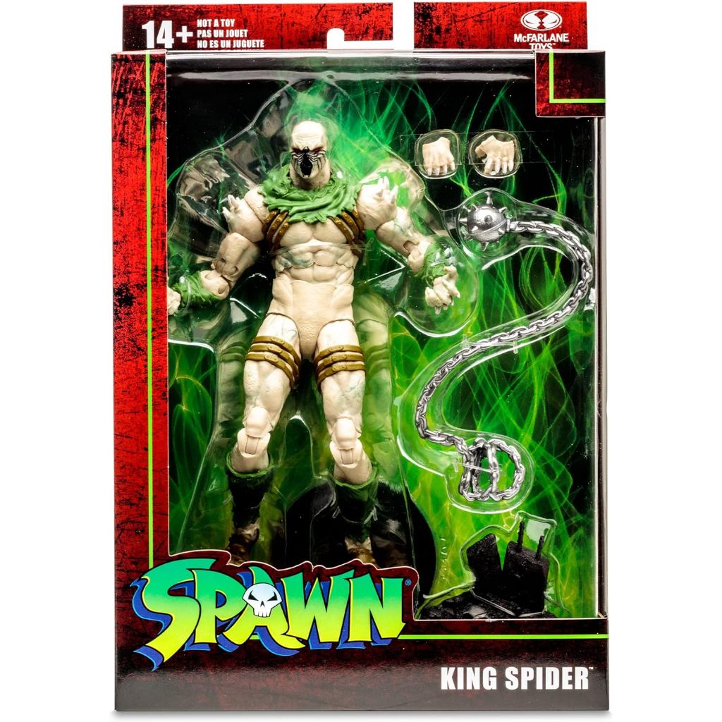 SPAWN WAVE 4 KING SPIDER MISB ORIGINAL MCFARLANE ACTION FIGURE