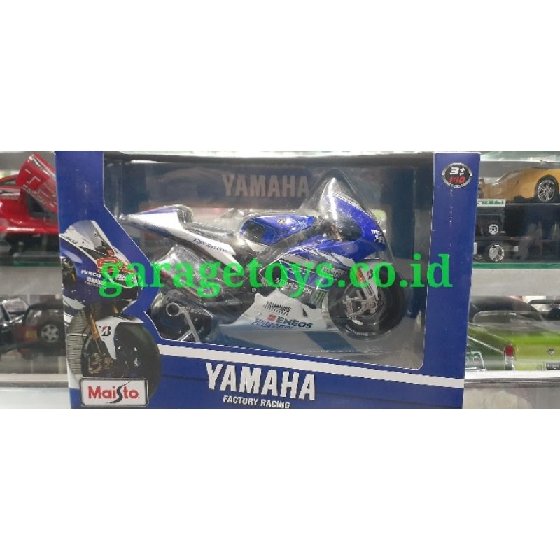 Maisto 1:10 Diecast MOTOGP 2013 Yamaha Jorge Lorenzo