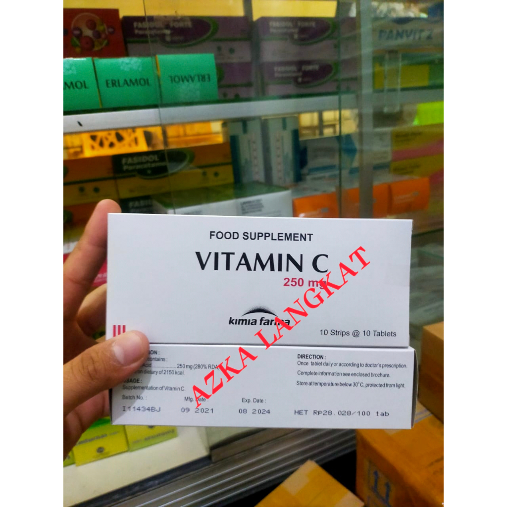 VITAMIN C 250 MG KIMIA FARMA BOX