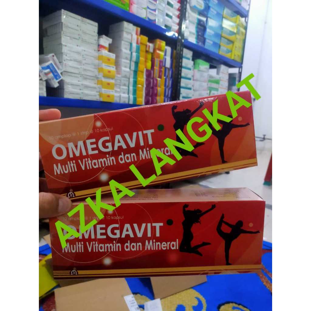 OMEGAVIT TABLET BOX