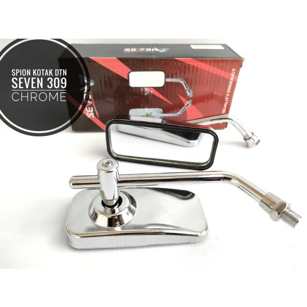 Kaca spion Seven 309 Kotak Crom Yamaha Model Daytona