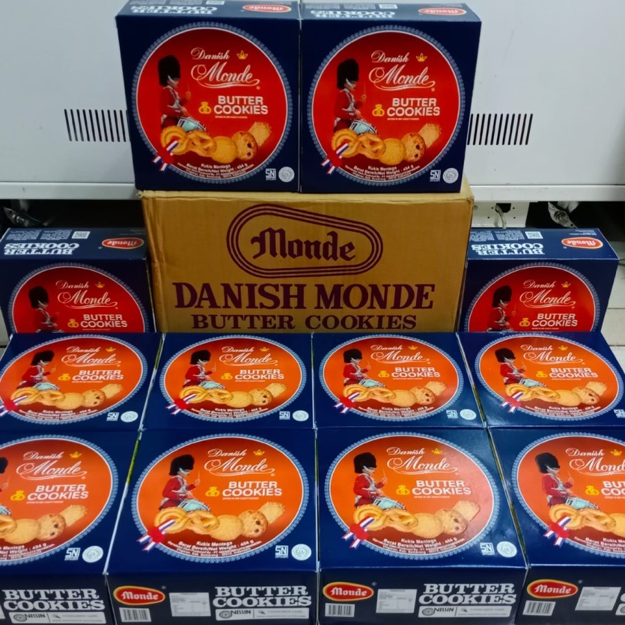 

Biskuit MONDE Butter Cookies 454g