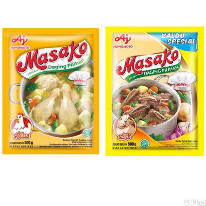 

MASAKO SACHET BUMBU KALDU RASA DAGING SAPI DAN RASA AYAM 12 SACHET