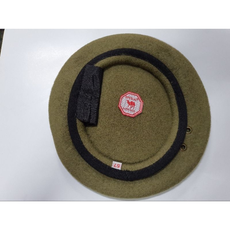 Baret Pol Pp Cap Camel Merah