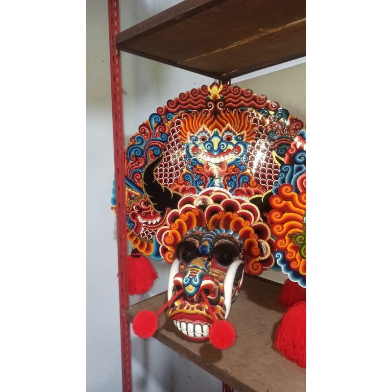 Barongan Kayu Waru Jamang Drim SUPER MURAH