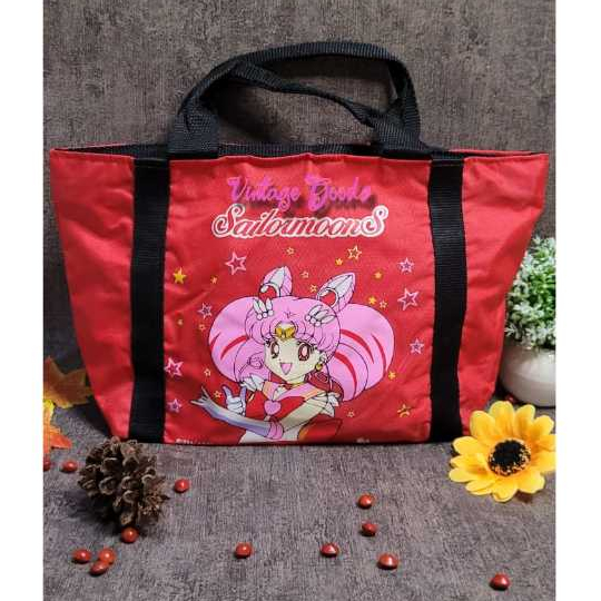 Vintage 90s Tas Tenteng Sailormoon Merah