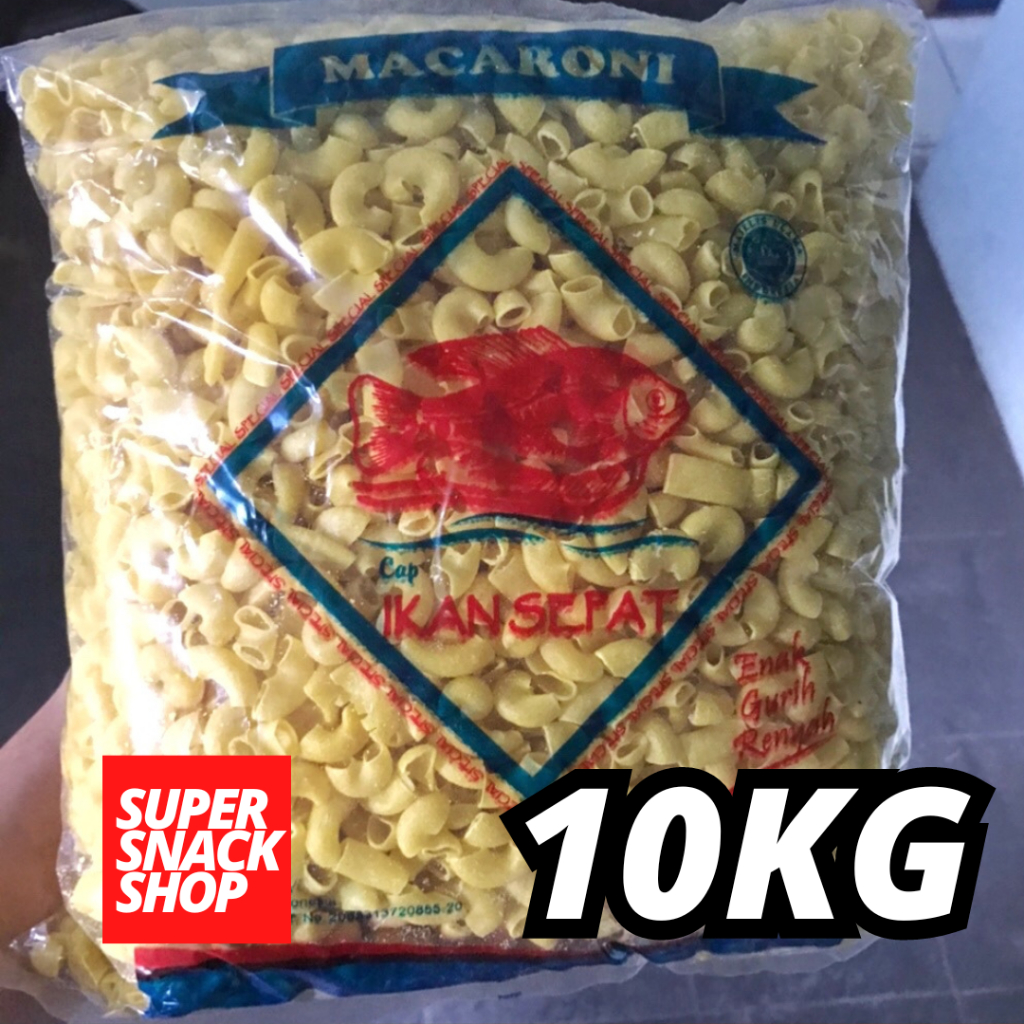 

(G) MAKARONI BANTET MURAH / MAKRONI MURAH / MAKARONI MENTAH / MAKRONI BANTAT KUNING SEPAT 10 KG