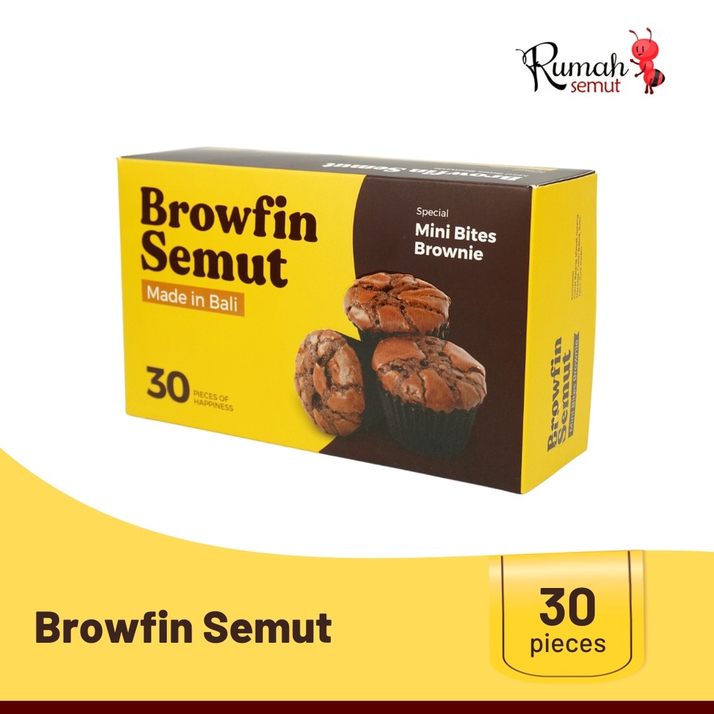 

BISA COD Browfin Brownies Muffin Semut Original isi 3 pcs gas