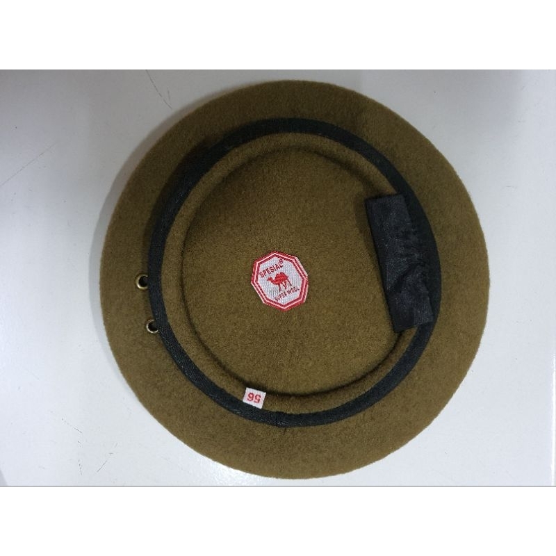 Baret Kemhan Cap Camel Merah | Baret Camel Army