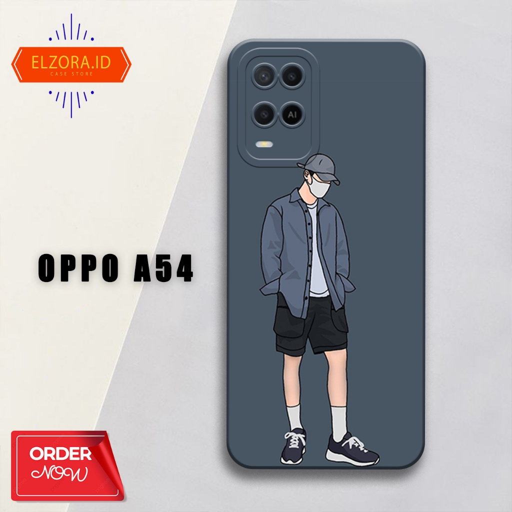 Case Hp - Oppo A54 Casing Hp - Oppo A54 - Elzora.Id - Motif Karakter - Fashion Case - Case Cewek - C
