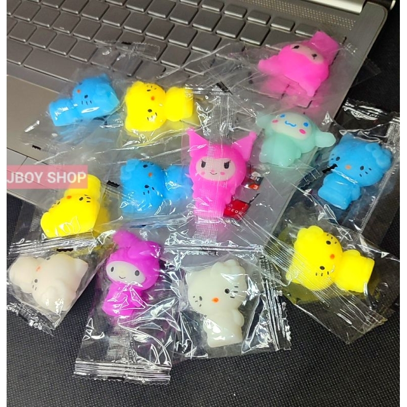 SQUISHY MOCHI SANRIO CUTE LICENSED MURAH / STRESS RELIEF TOY SANRIO / SQUISHY