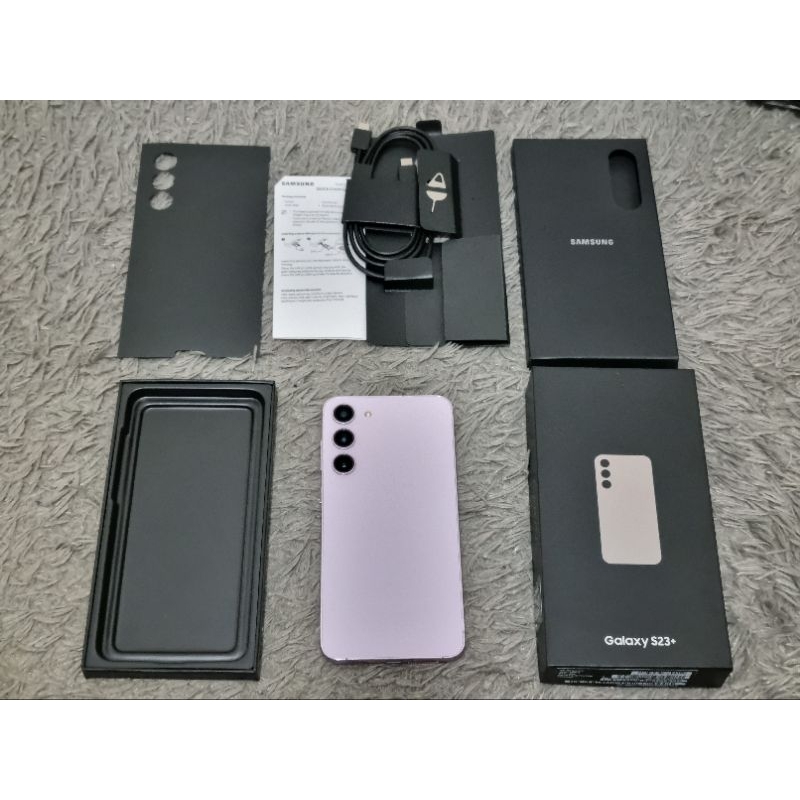 Samsung Galaxy S23 Plus 8/256GB RESMI SEIN Fullset Like New No Minus