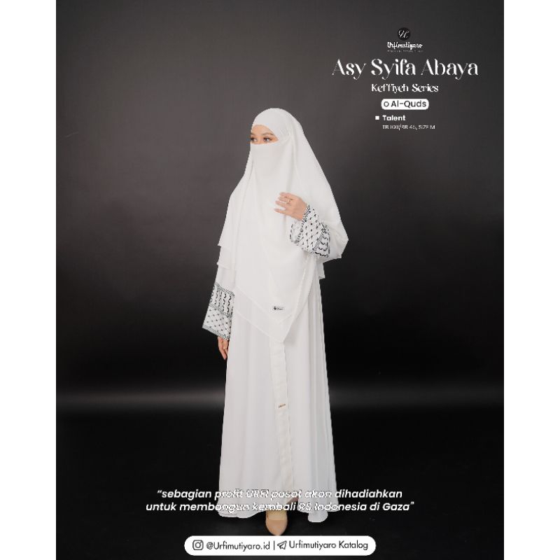 ASY-SYIFA ABAYA KEFFIYEH SERIES