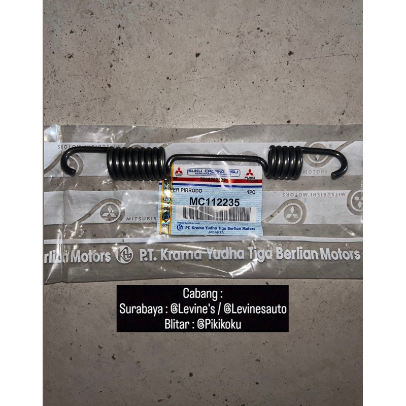 per kampas rem canter kualitas bagus (harga perbiji) / per kampas canter / per pirodo ps125 / spring
