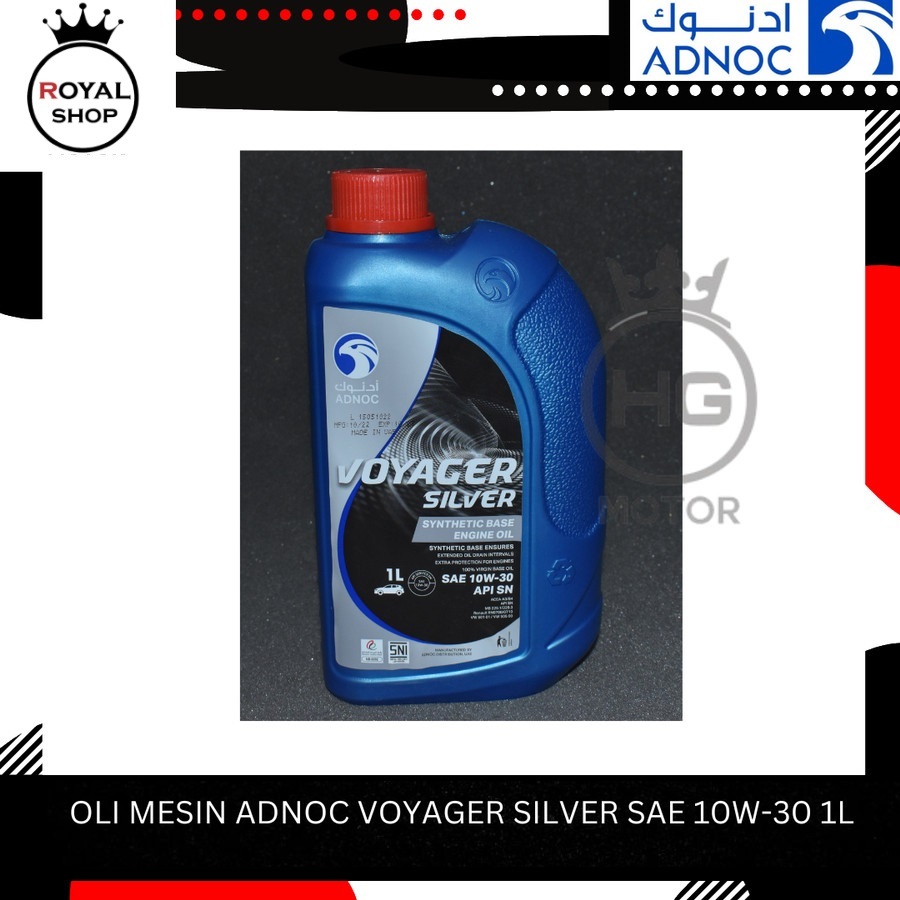 Oli Mesin ADNOC VOYAGER SILVER 10W-30 10W30 1Liter SNI