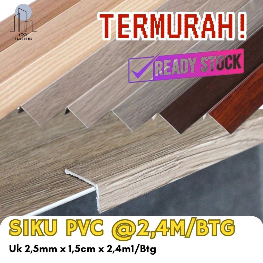 List Siku tangga PVC I Siku lantai vinyl READY STOCK I TERMURAH