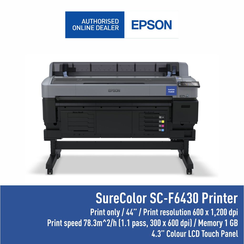 PRINTER EPSON SUBLIMASI SURECOLOR SC-F6430 SC F6430 PENGGANTI F6330