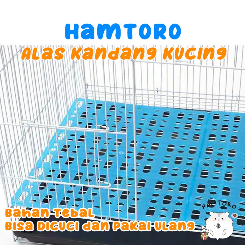 Hamtoro Alas Kandang Karpet Kucing/Kelinci Kandang Anti Kotor