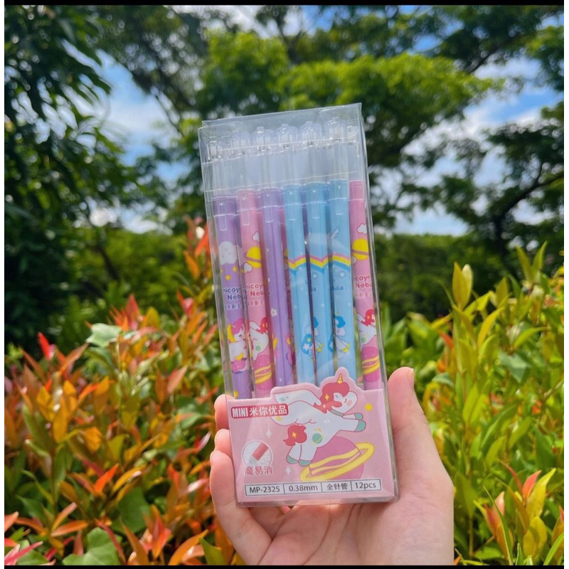 

ODEMEI pen bisa hapus/ pen gel hapus/eraseable pen lucu fancy pen karakter yang bisa hapus