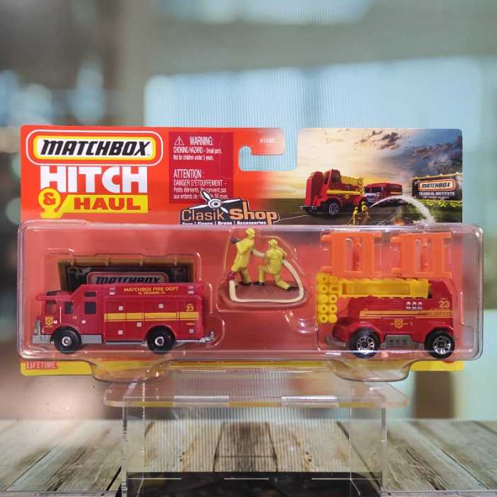 Matchbox Hitch & Haul Hazard Squad & MBX Mobile Light Truck