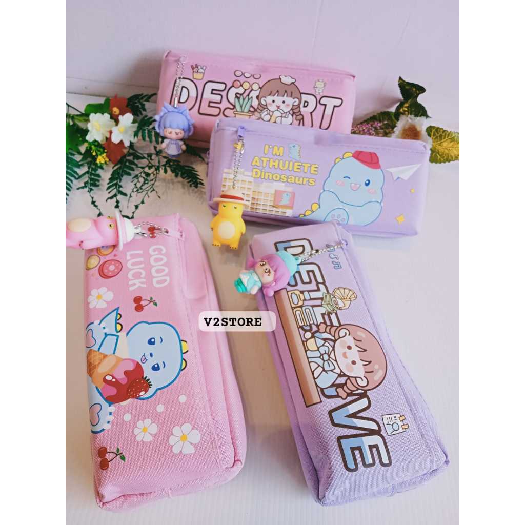 

Pensil Case Kain Gantungan HR-2192 / PREMIUM Kotak Pensil Anak / Tempat Pensil Lucu Anak Sekolah
