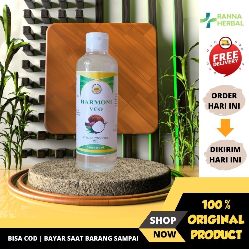 

Minyak kelapa murni 100% Harmoni/ VCO virgin coconut oil 250ml original