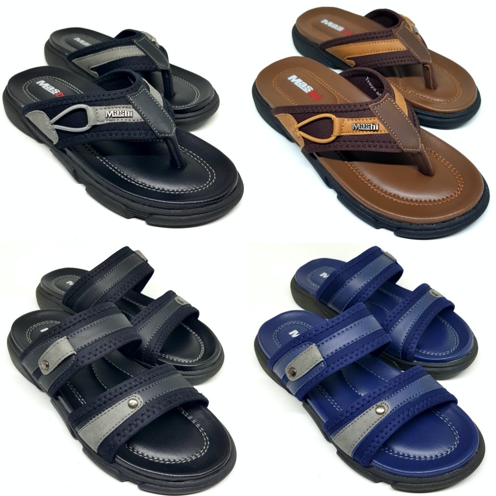 BIG SALE - Rullief X Masbi Troya Sandal Anak Cowo - Sendal Jepit Sandal Selop Anak Laki