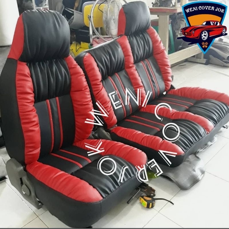 cover jok mobil / sarung jok mobil truk canter bonus cover stir / Colt Diesel / Dyna Dutro / Dyna 13