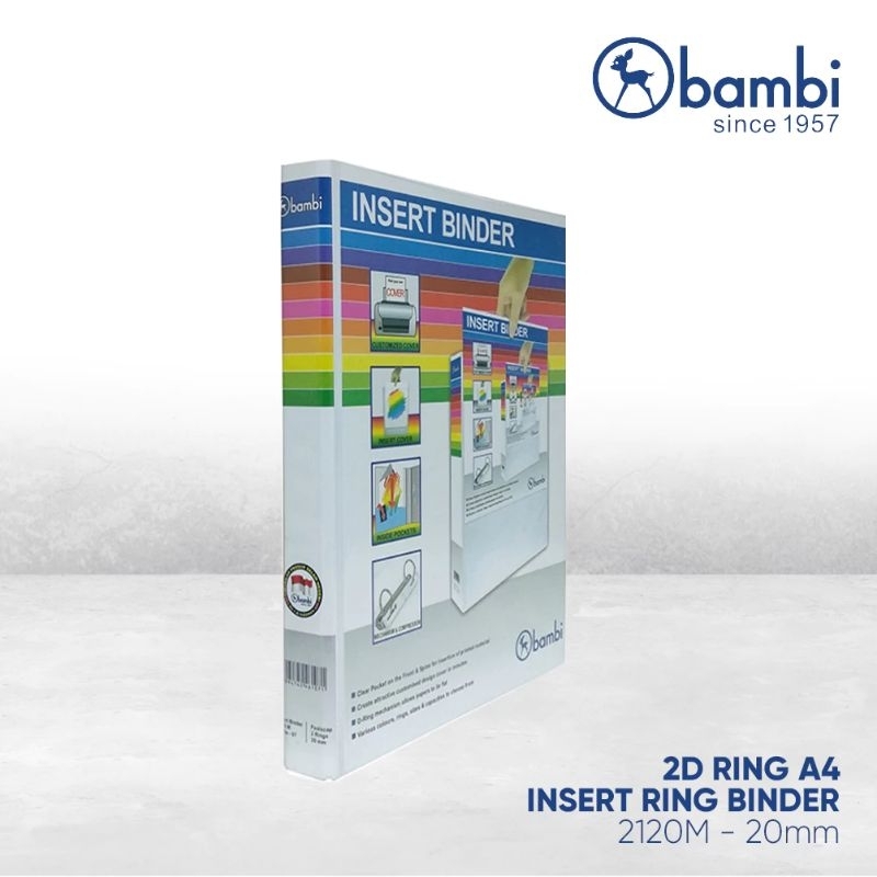 

Bambi Insert Binder Folio kode 2020M