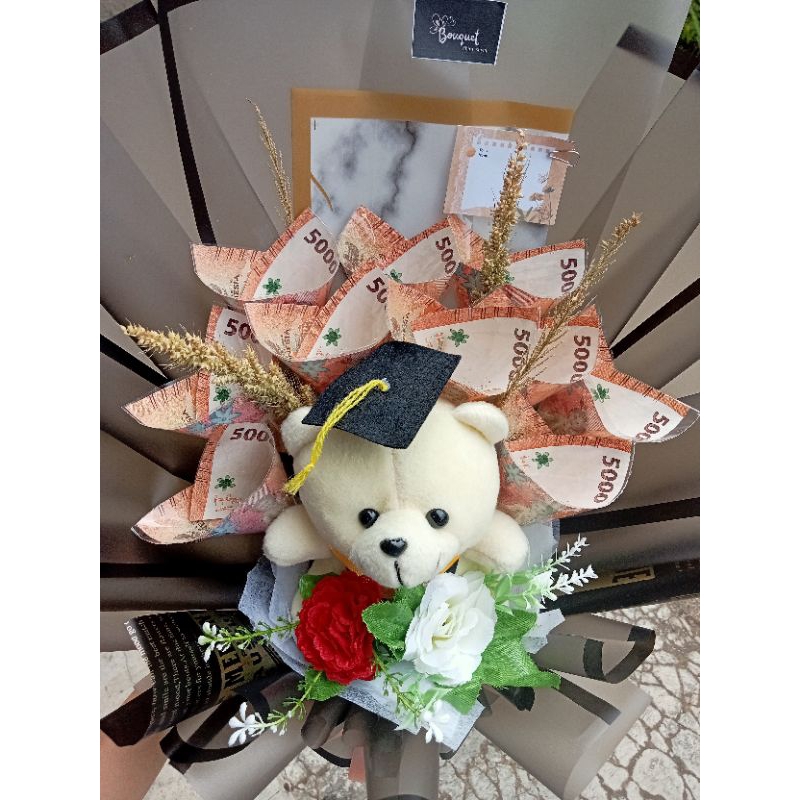 

Buket wisuda bear gembul 50k