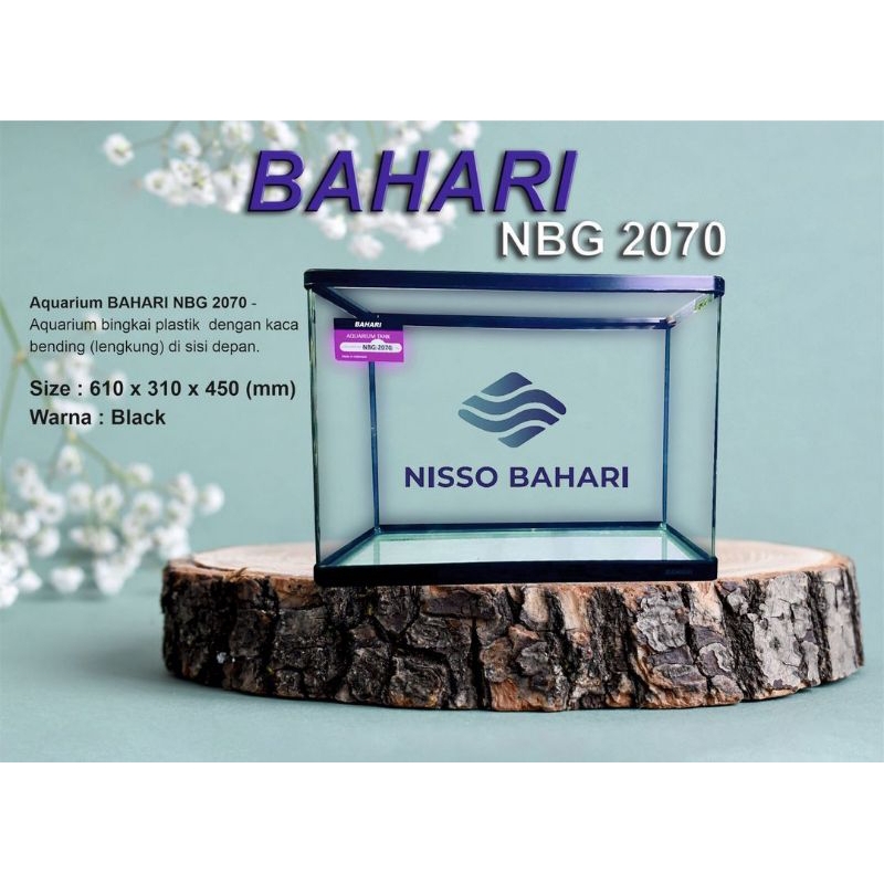 Bahari NBG 2070 Aquarium Bending lengkung