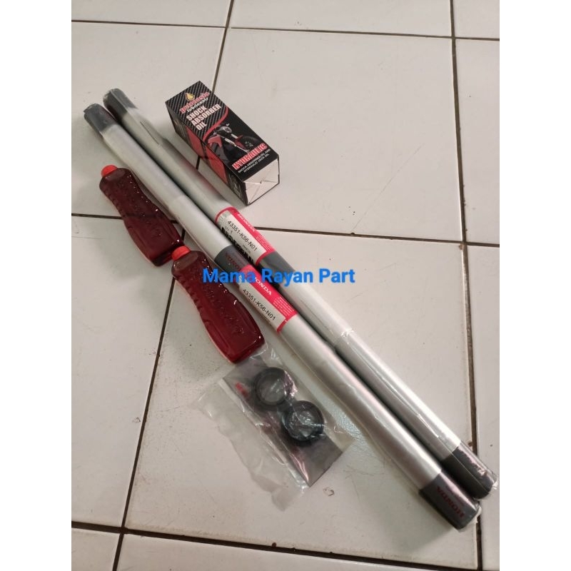 As shock Depan Sonic 150 pipa suling shock+sil shock free oli kode part (K56)