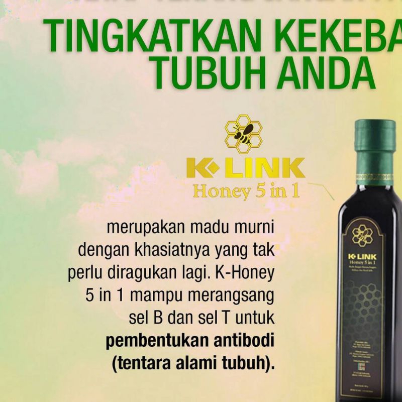 

MADU MURNI 350gr K HONEY 5 IN 1