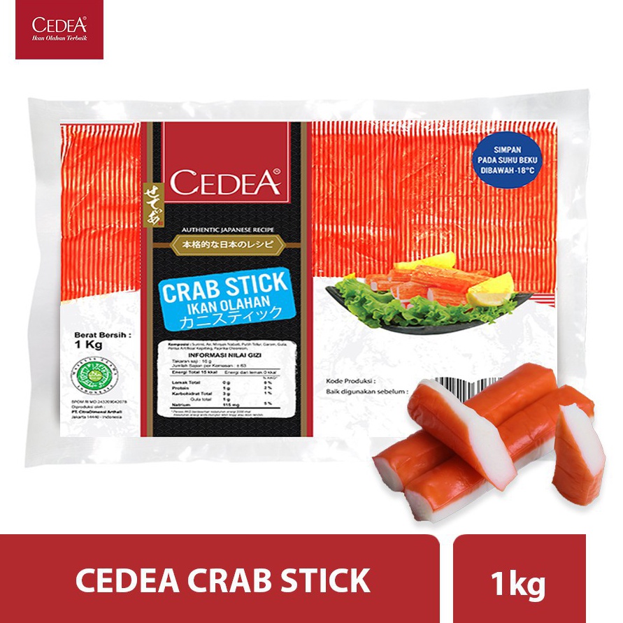 

BISA COD Cedea Crab Stick 1kg