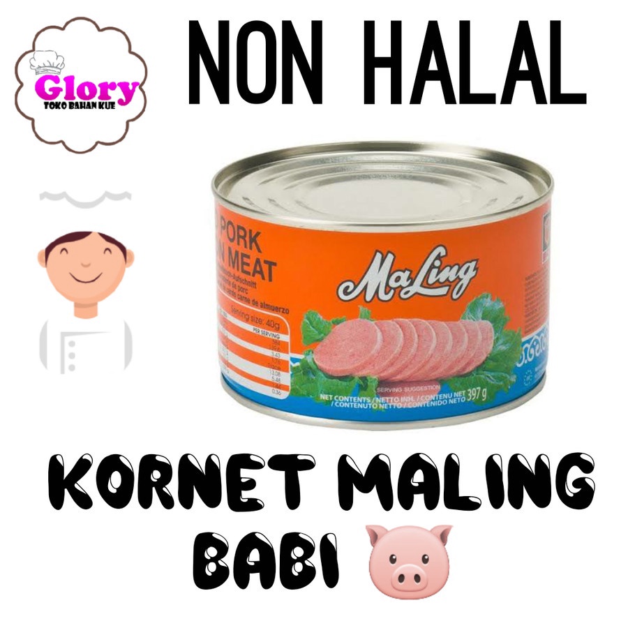 

BIG SALE daging ham maling tts pork 397gr