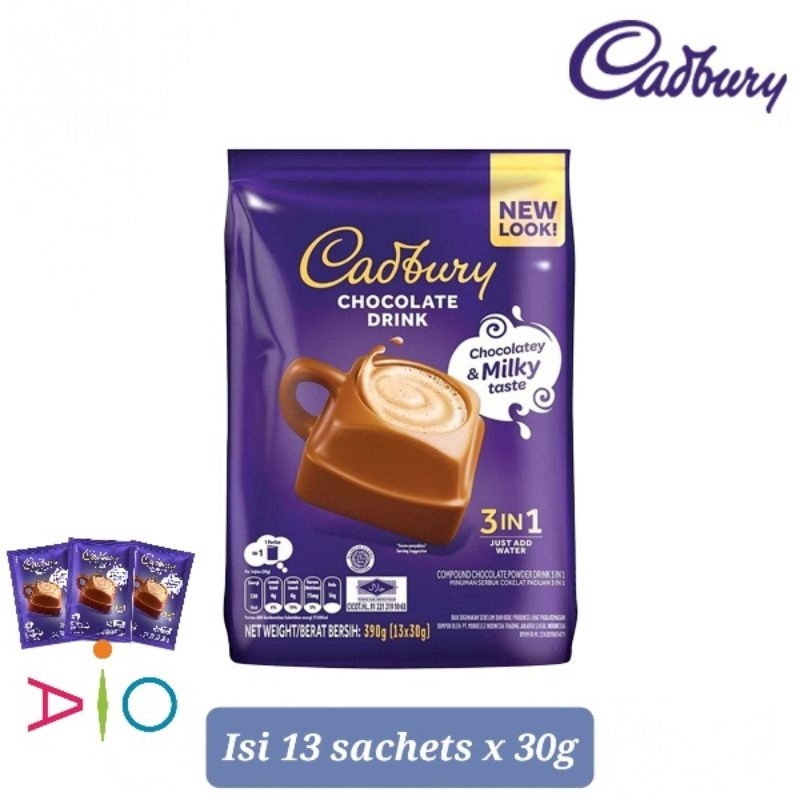 

Star 1212 Cadbury Hot Chocolate Drink 3in1 Malaysia 13 Sachet