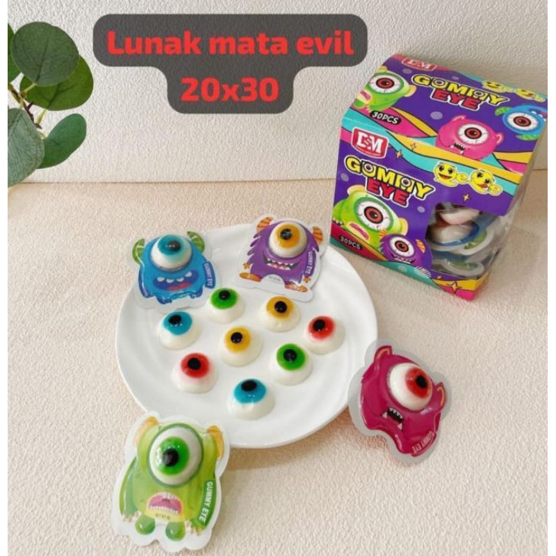 

lunak mata evil isi 30 pcs