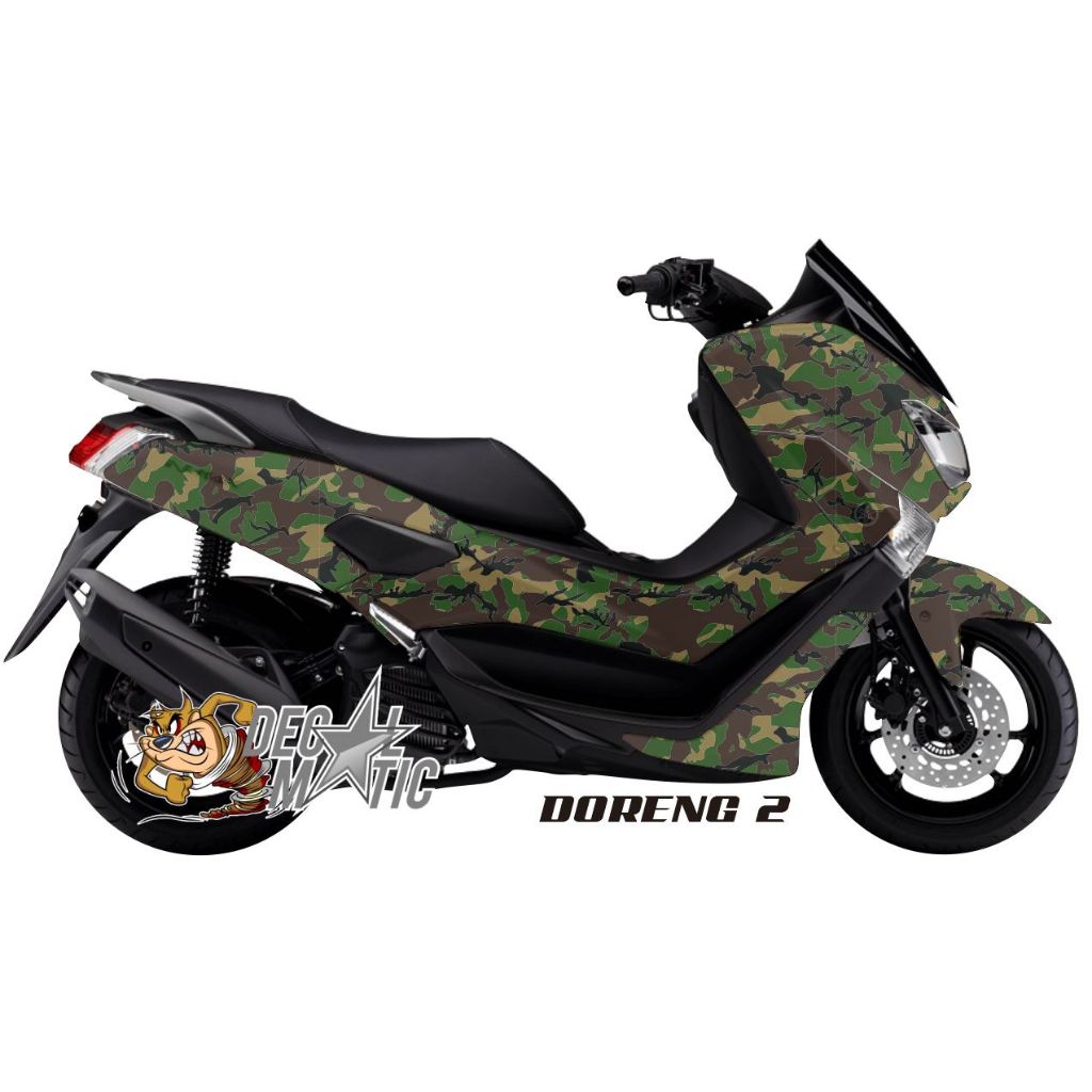 Decal Stiker Full Body nmax 155  2015 2016 2017 201802019 doreng / loreng