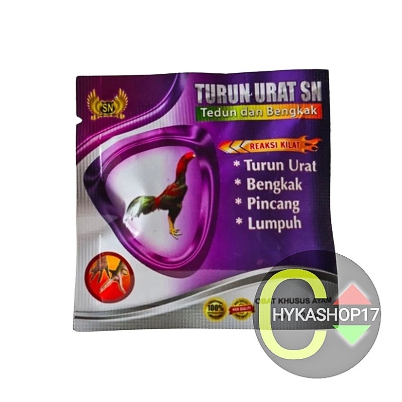 TURUN URAT SN - obat turun urat / tedun / pincang ayam