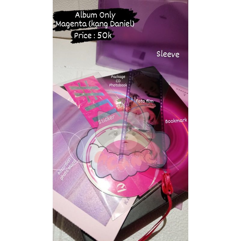 Album Kang Daniel Magenta