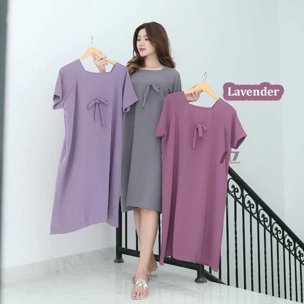 Baju Daster Pita Cringkle Airflow PREMIUM polos kekinian/home dress wanita remaja dewasa modern jumb