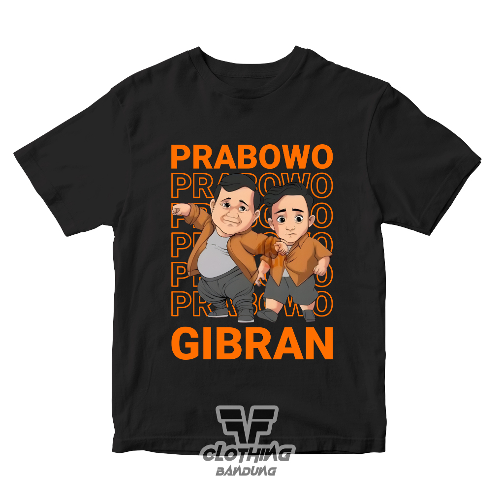 BISA COD KAOS GEMOY PRABOWO GIBRAN BAJU ANAK PRABOWO GEMOY