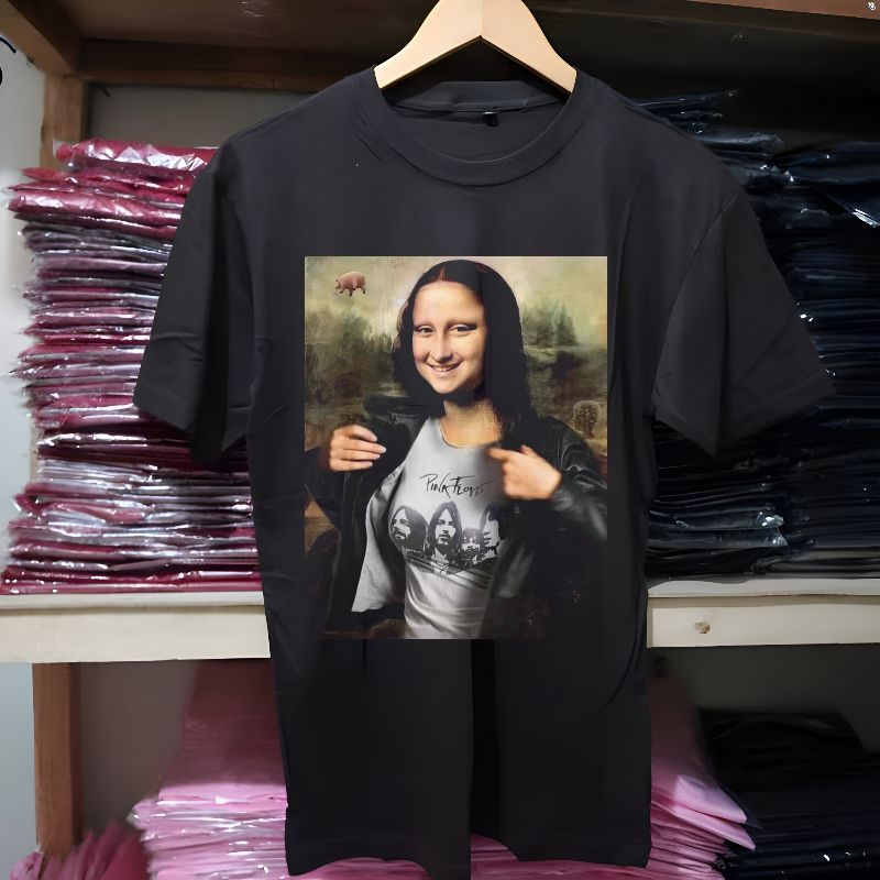 KAOS PINK FLOYD VINTAGE MONALISA