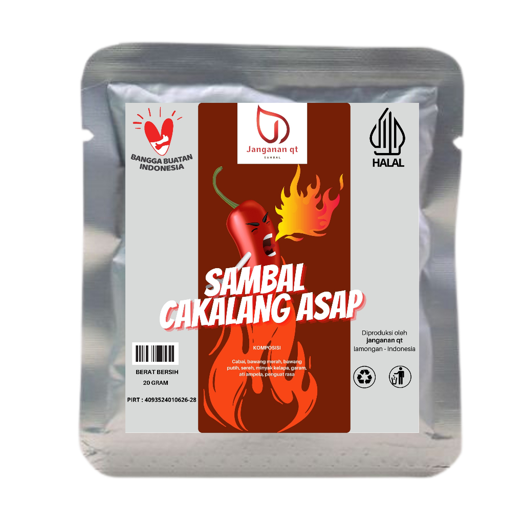 

sambal sachet cakalang asap janganan qt