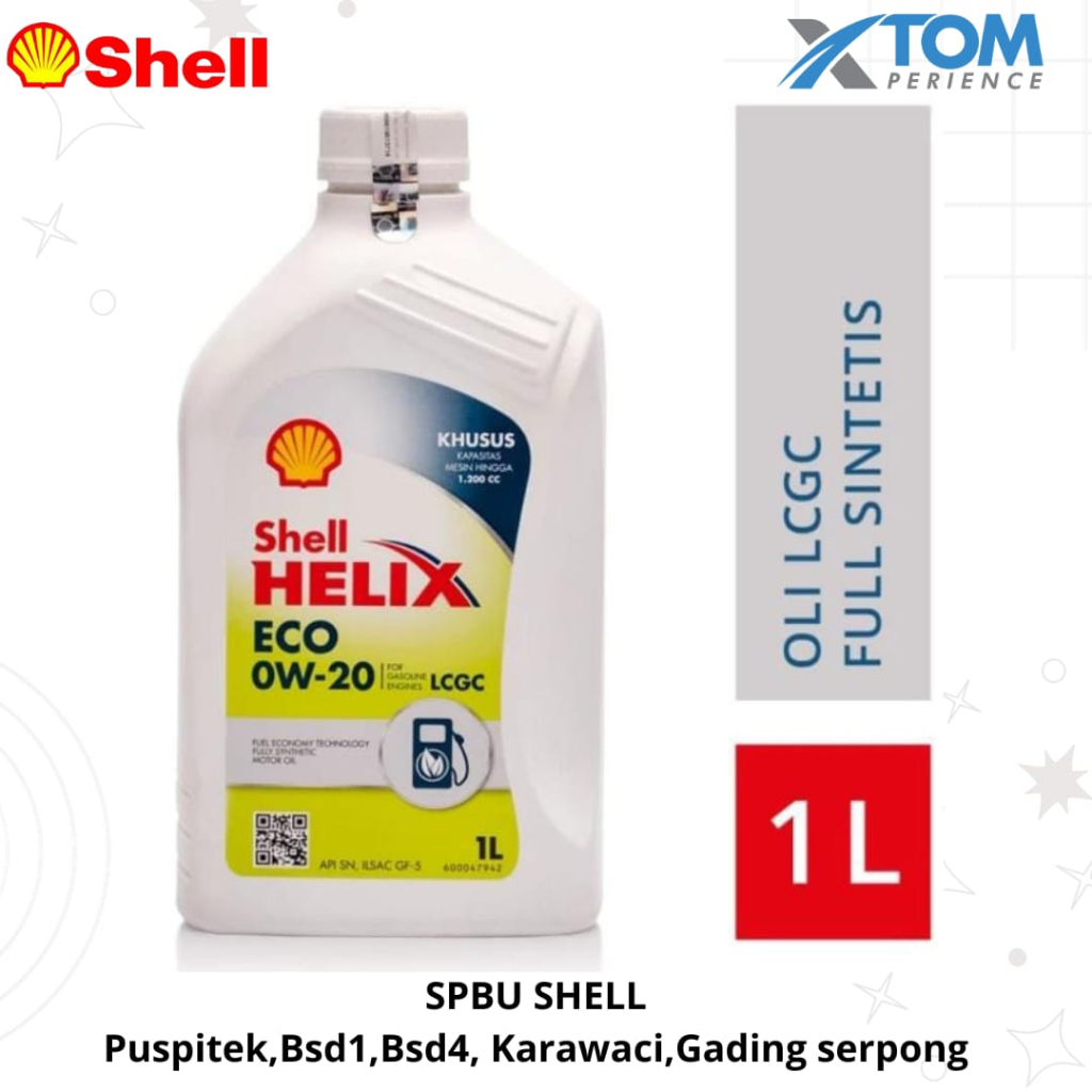 Shell Helix ECO 0W-20 1LITER