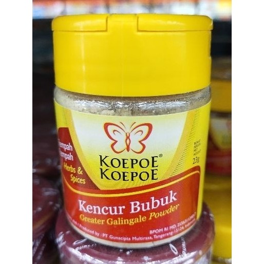 

Koepoe Koepoe Kencur Bubuk 23gr