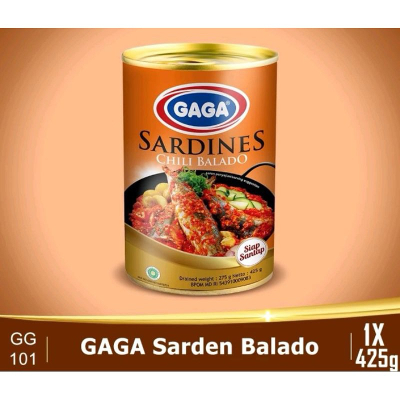 

Gaga Sarden Balado 425g