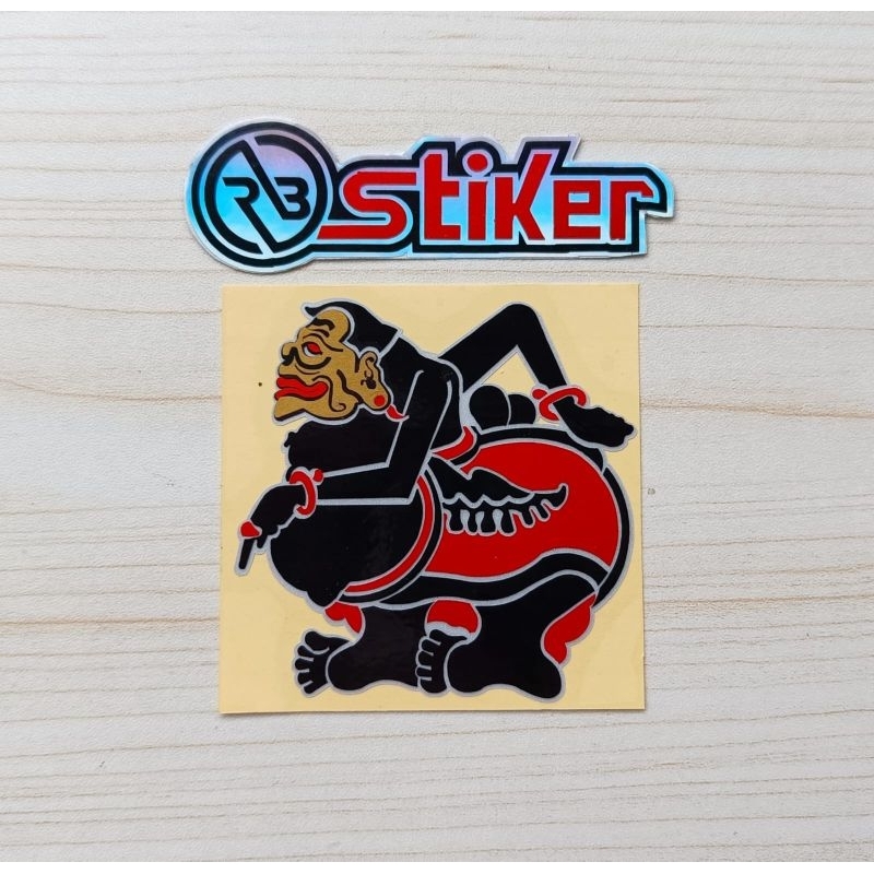 

Stiker Wayang SEMAR sticker cutting